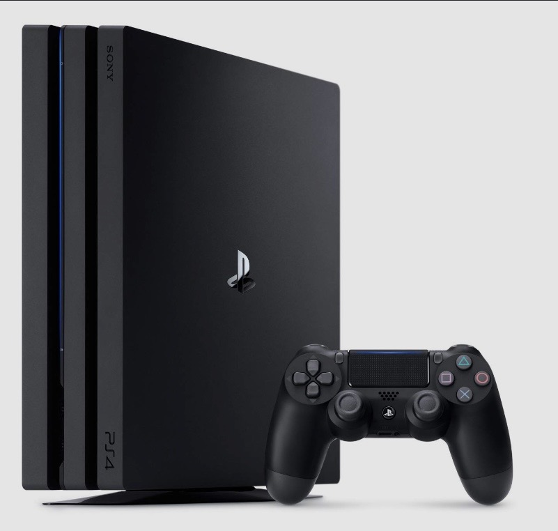 کنسول بازی سونی مدل Playstation 4 pro کارکرده دو دسته