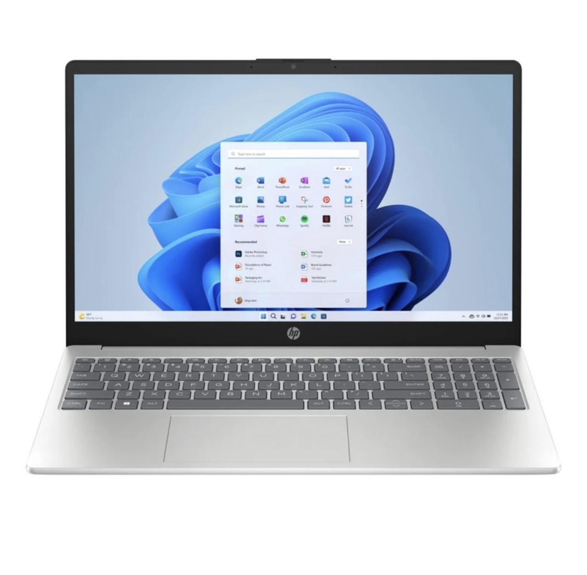 لپ تاپ 15.6 اینچی اچ‌ پی مدل fd0123dx-i3 1315U-8GB DDR4 3200MHz-256GB SSD-Touch-W